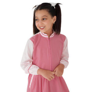 زي مدرسي وردي كامل كلاسيك حديث