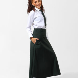 تنورة زيتية متوسطة كلاسيك